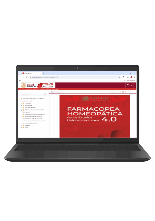 Farmacopea Homeopática 4.0 (Versión en Electrónica)